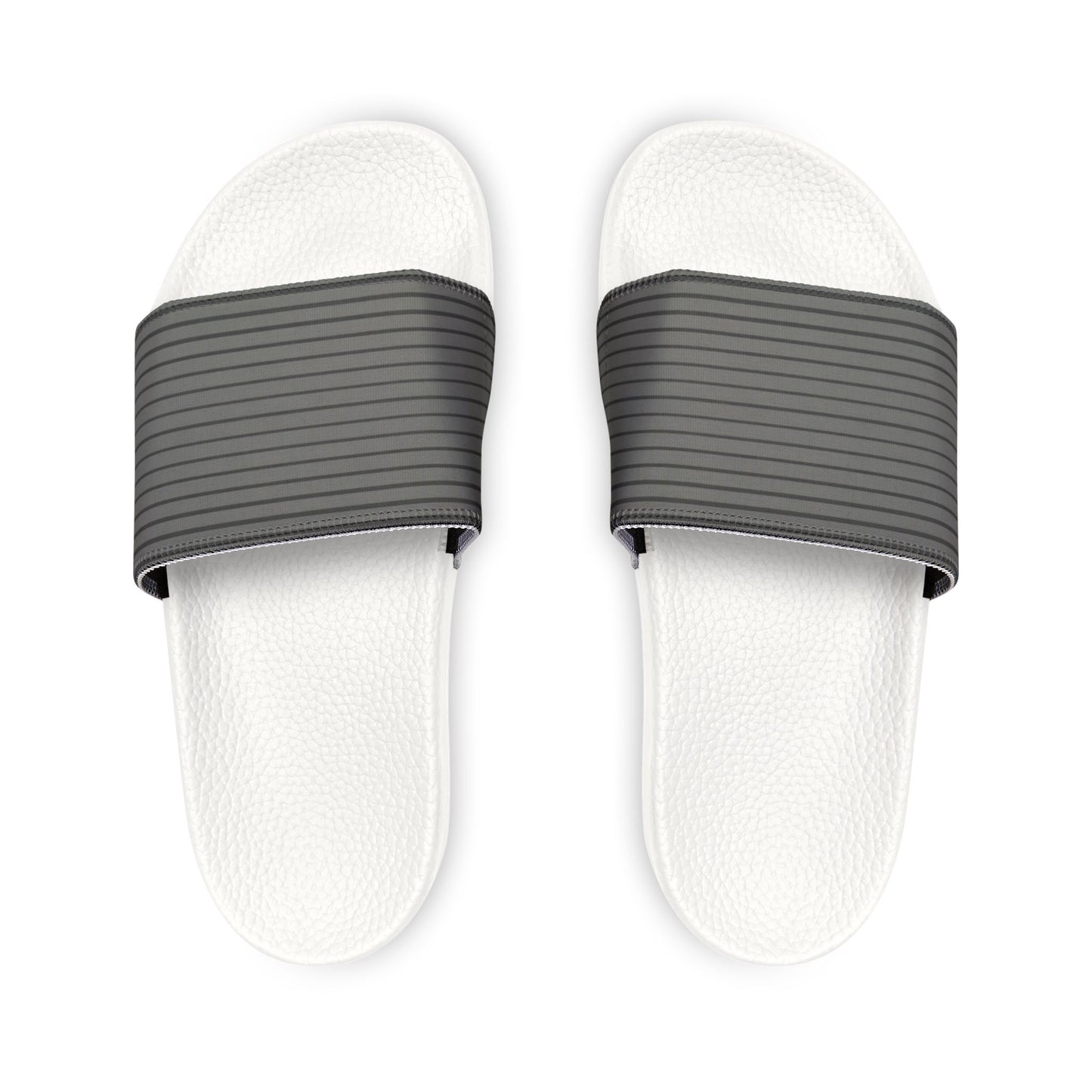 Ciabatte Slide Ribbed Gray