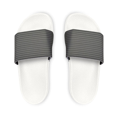 Ciabatte Slide Ribbed Gray