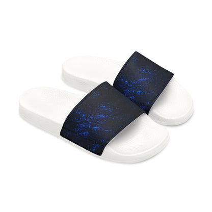 Ciabatte a Fascia Blu Cosmico
