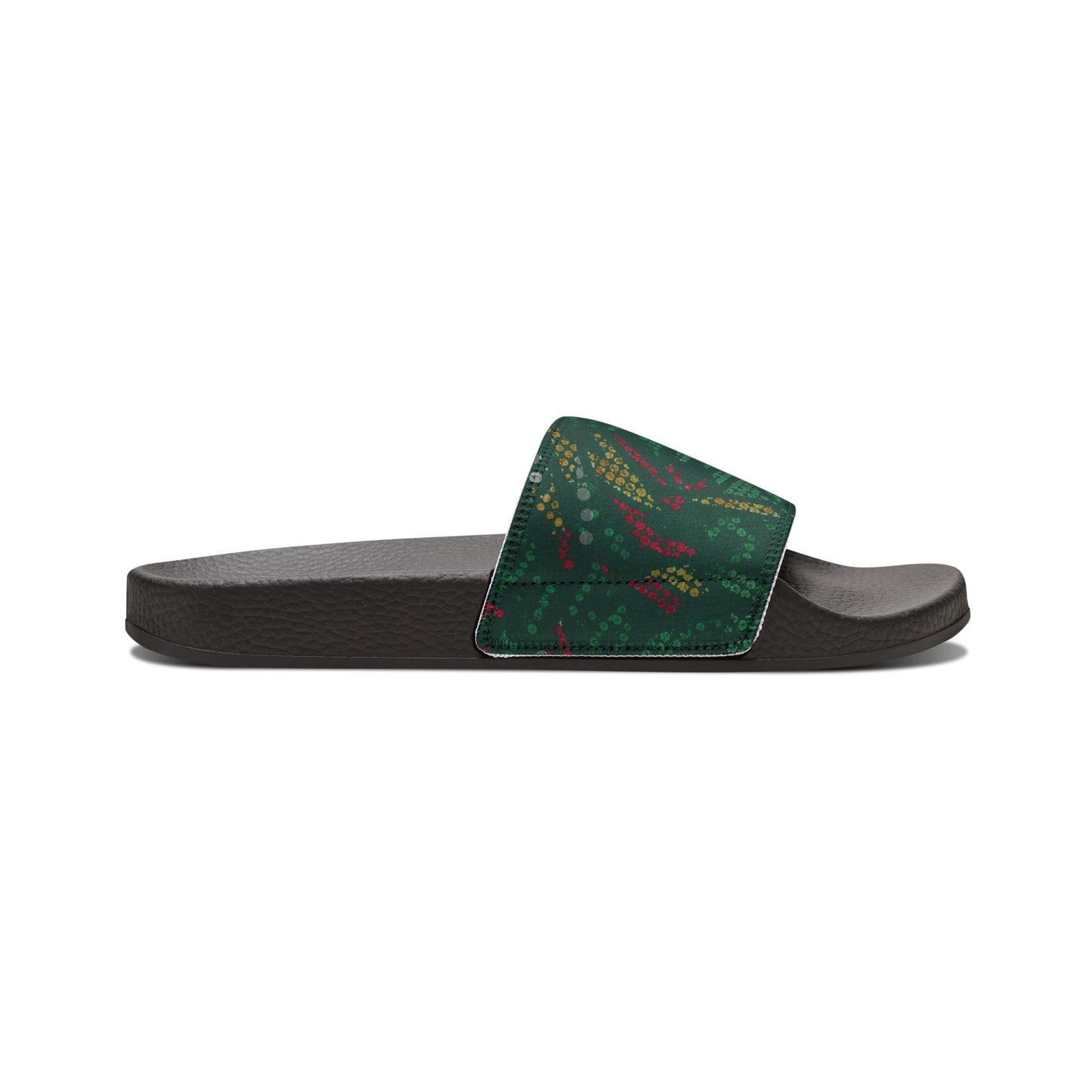 Ciabatte Slide Green Pattern