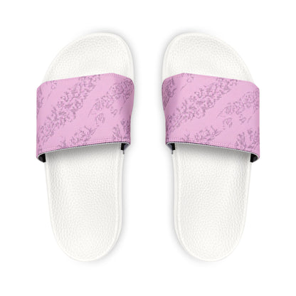 Ciabatte a Fascia Rosa e Bianche