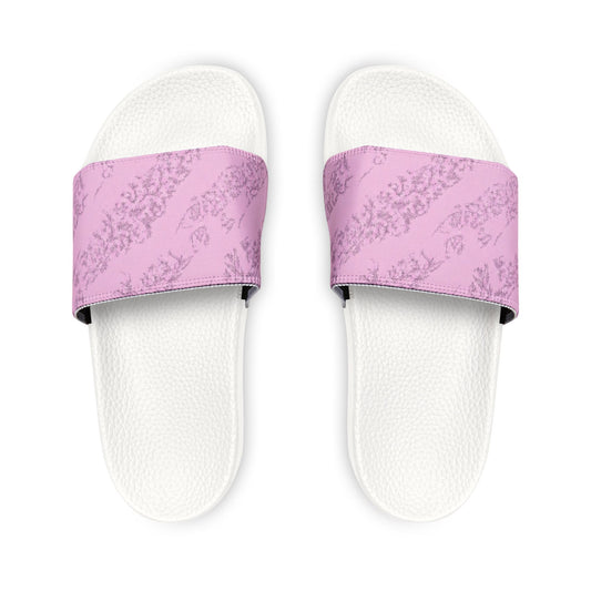 Ciabatte a Fascia Rosa e Bianche