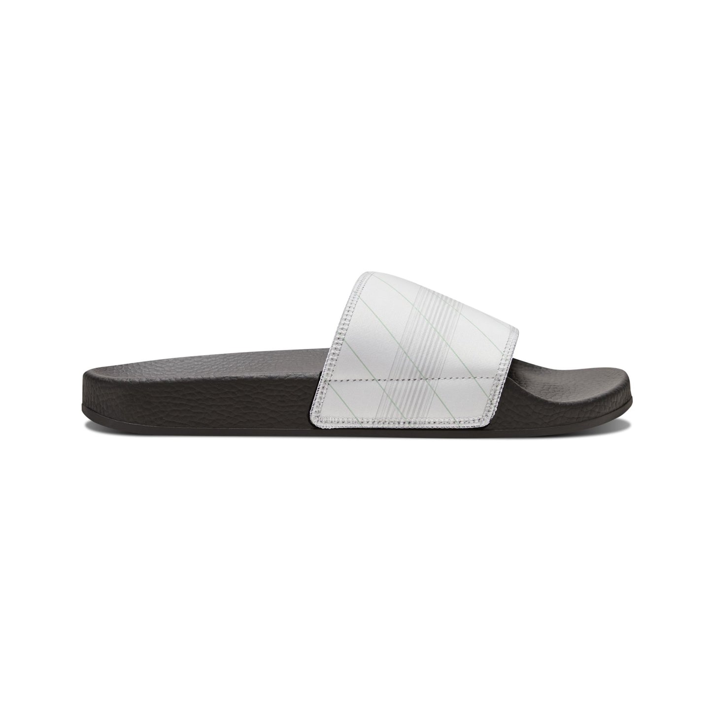 Ciabatte Slide Silver Stripe