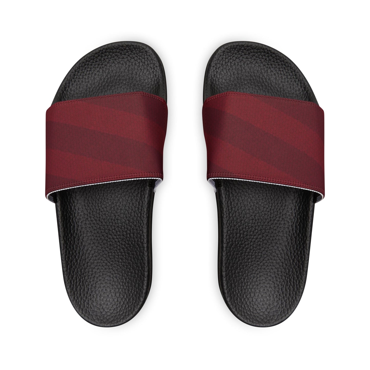 Ciabatte Slide con Fascia Bordeaux