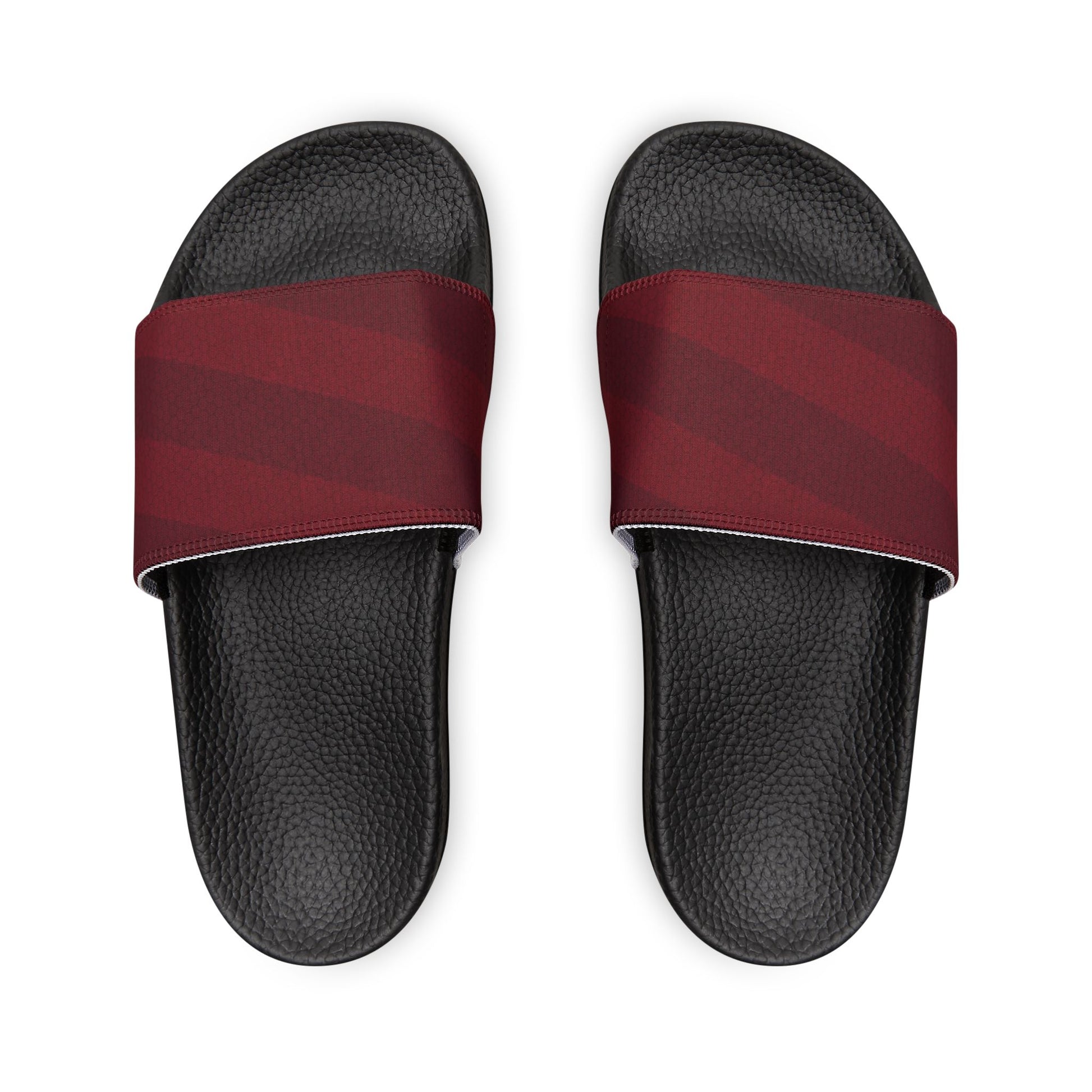 Ciabatte Slide con Fascia Bordeaux