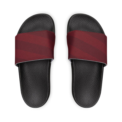 Ciabatte Slide con Fascia Bordeaux