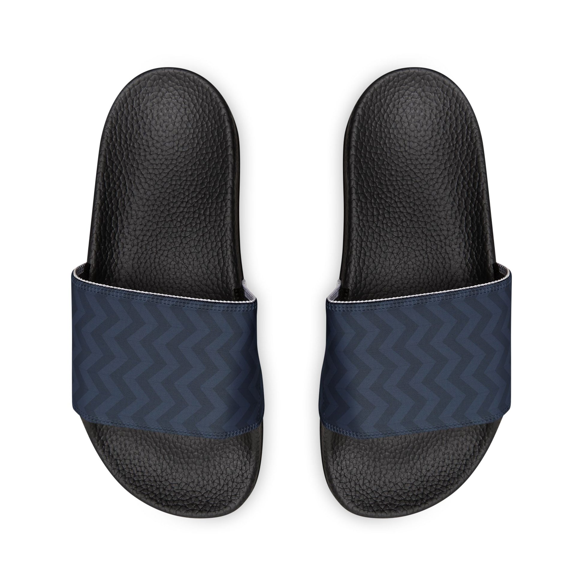 Ciabatte Slide Herringbone Blue