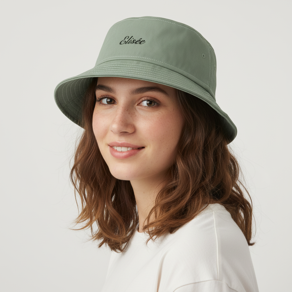 Cappello délavé Grigio Chiaro