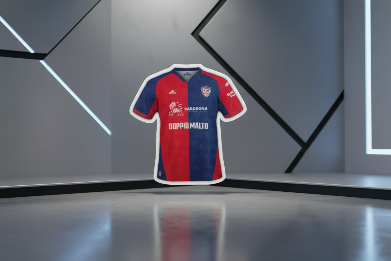 Adesivo Cagliari Home s.s. 25/26