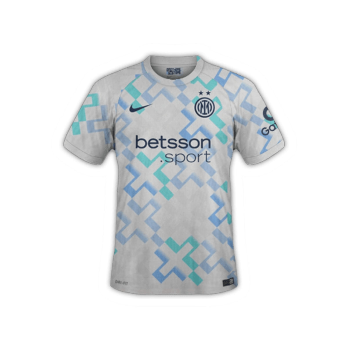 Adesivo Inter Away s.s. 25/26