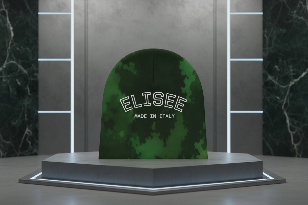 Berretto Elisee Mimetico Verde