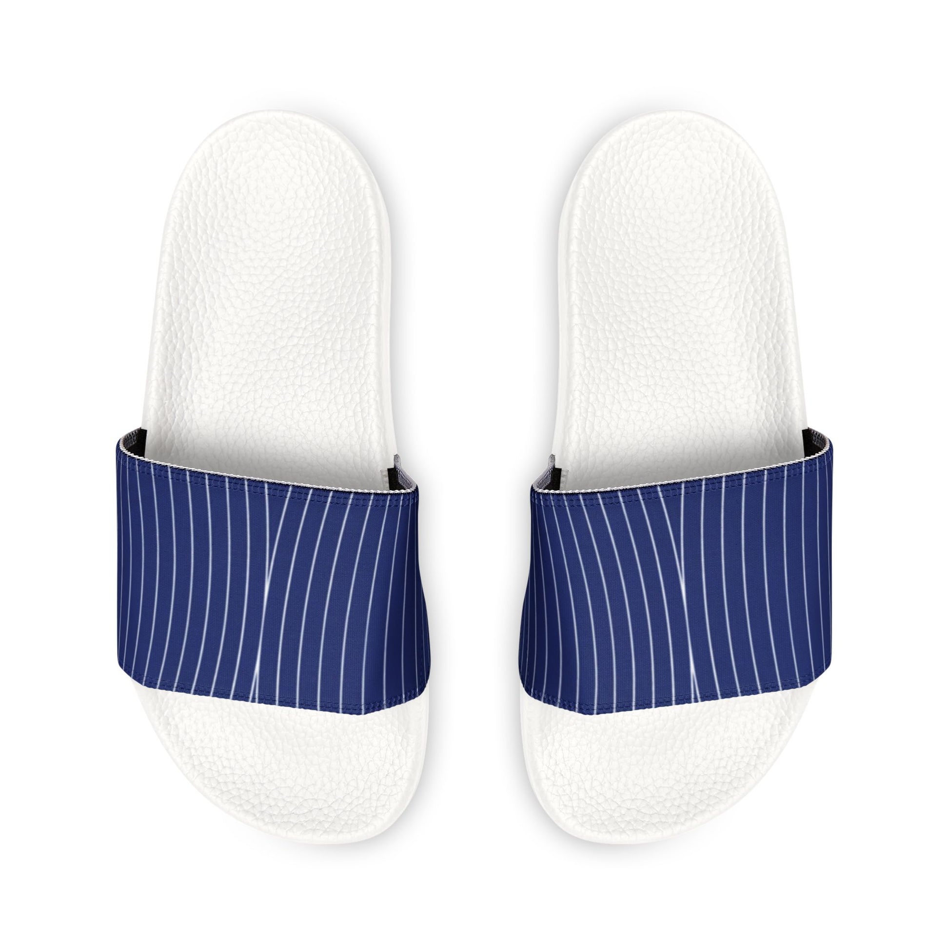 Ciabatte Slide Pinstripe Blue