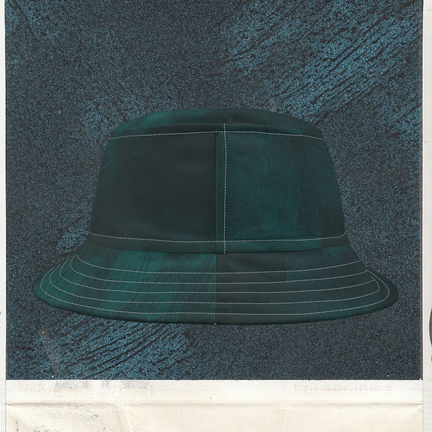 Cappello délavé Verde Acqua Grigio Scuro