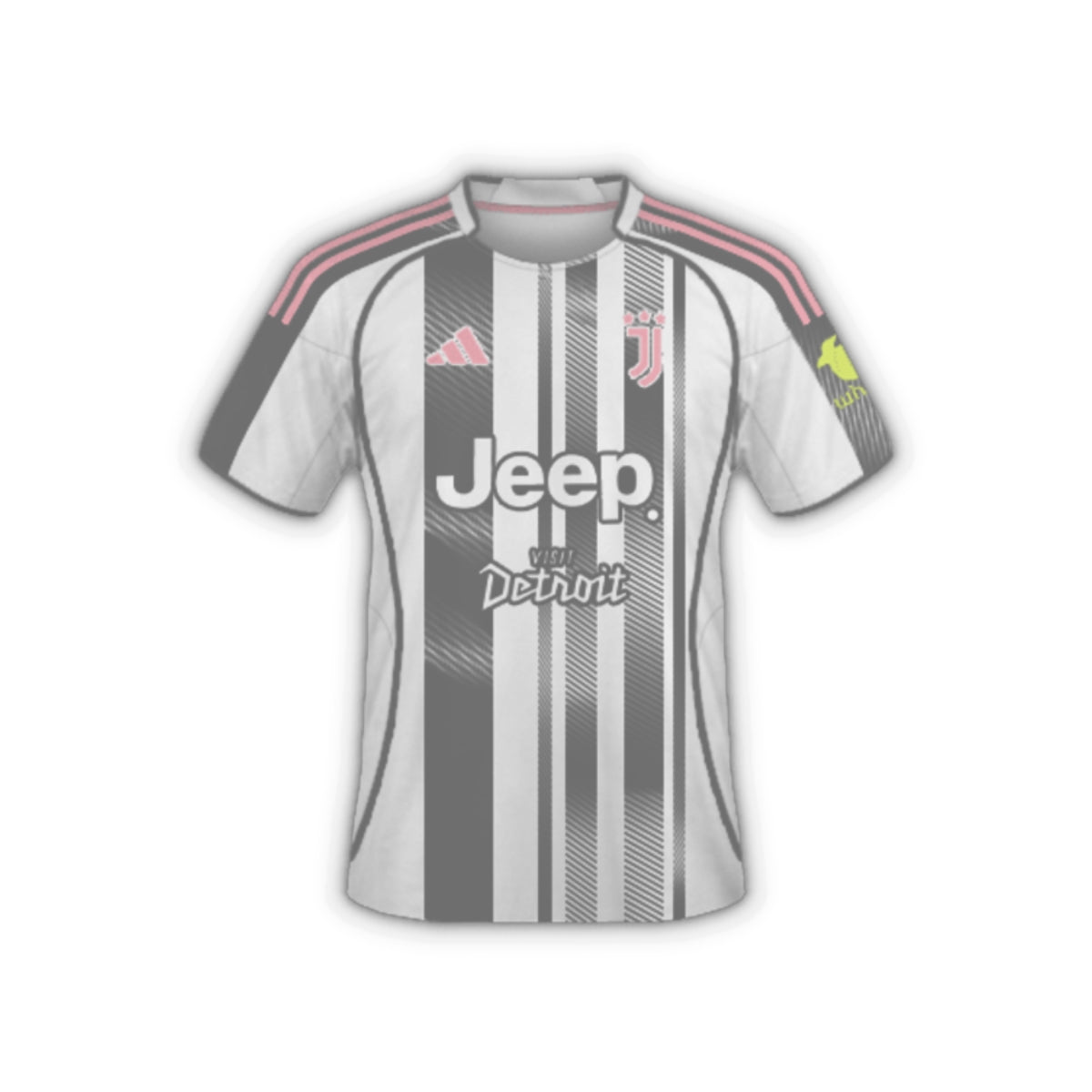 Adesivo Juventus Home s.s. 25/26