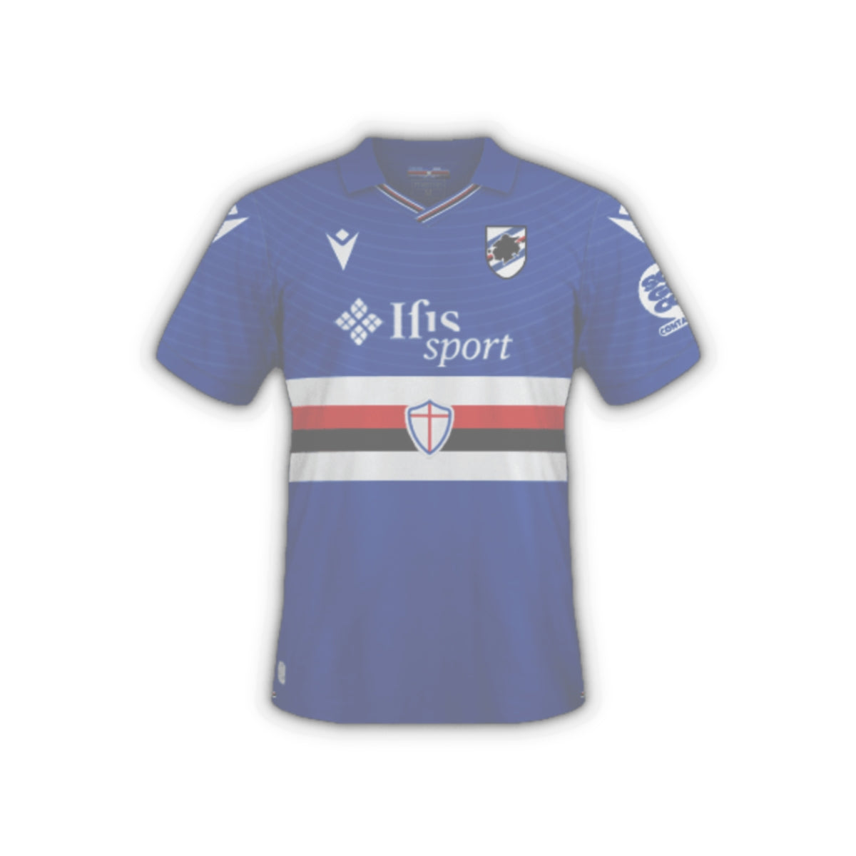 Adesivo Sampdoria Home s.s. 25/26