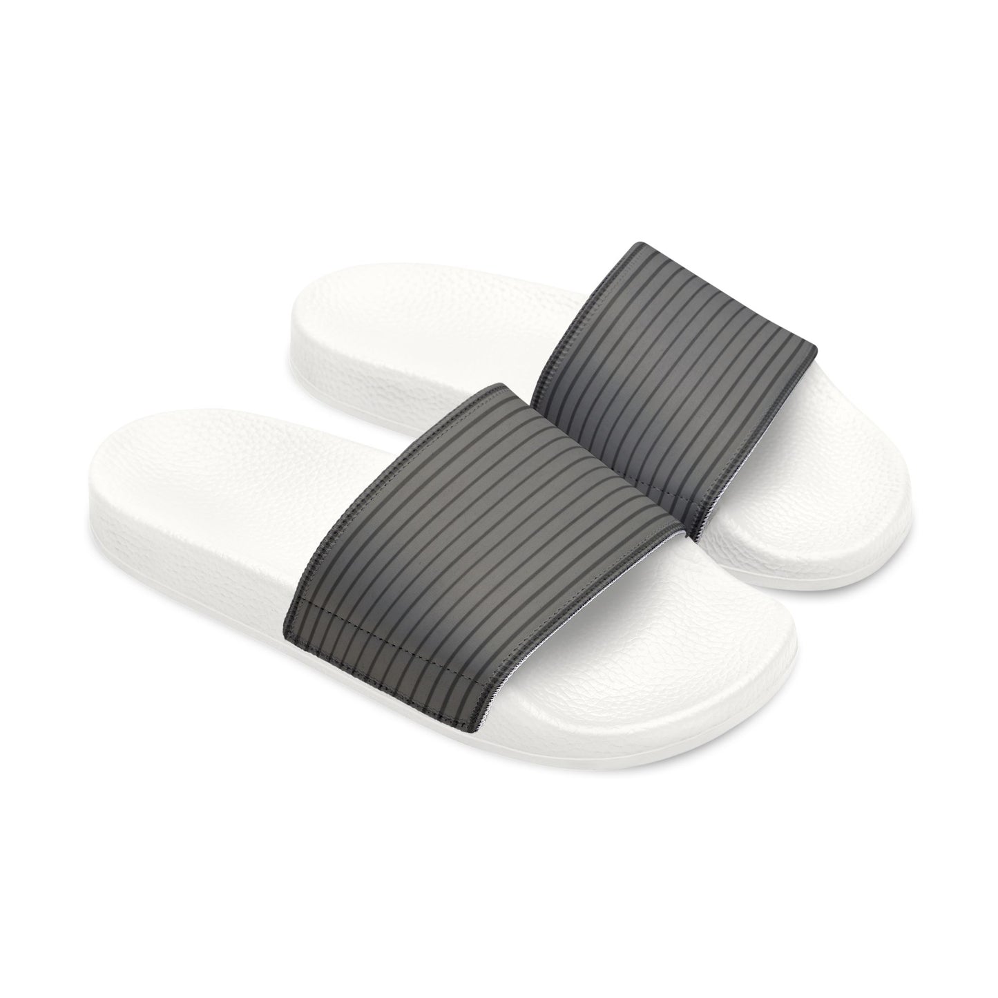 Ciabatte Slide Ribbed Gray