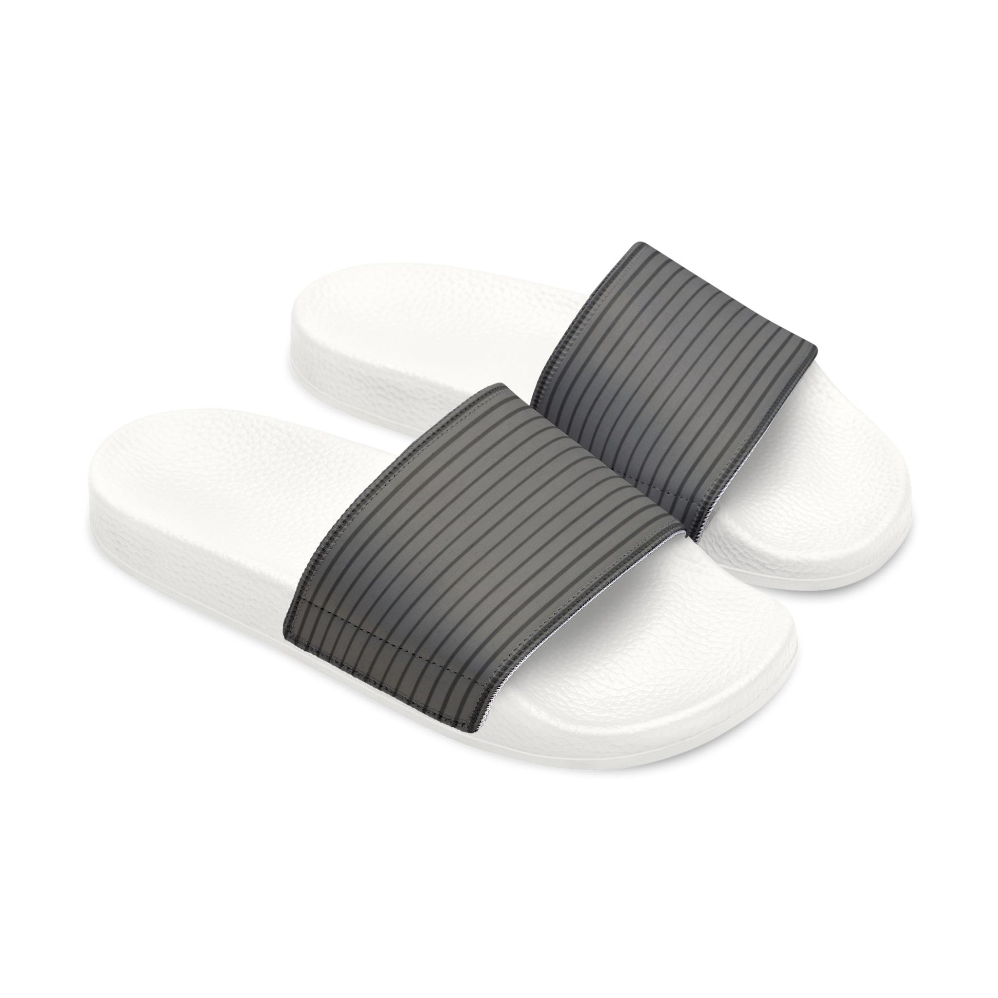 Ciabatte Slide Ribbed Gray