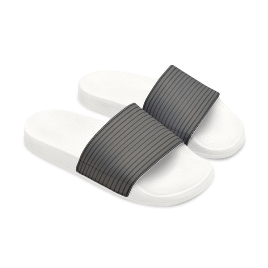 Ciabatte Slide Ribbed Gray