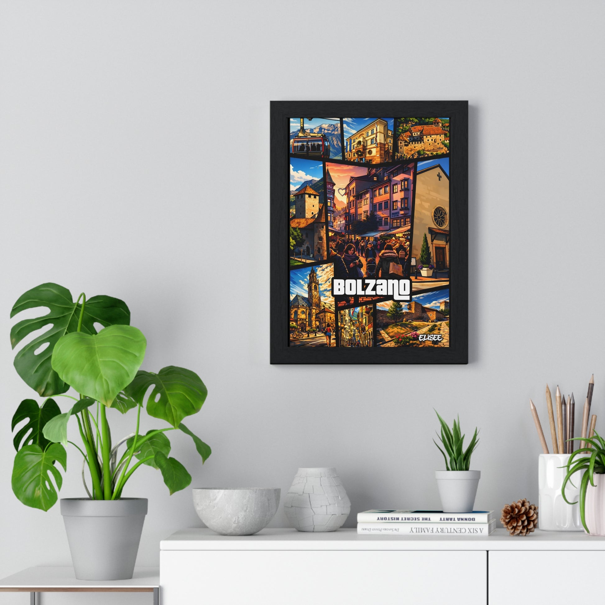 Bolzano Vintage Poster GTA Style
