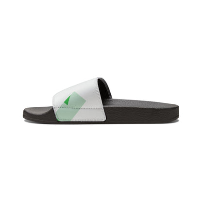 Ciabatte Bianche Dettaglio Verde