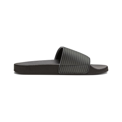 Ciabatte Slide Ribbed Gray