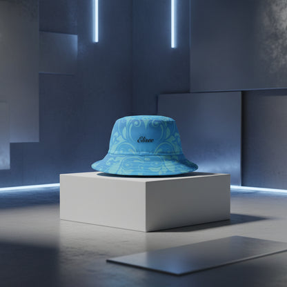 Cappello délavé Bianco Azzurro Stile Barocco/Rococò