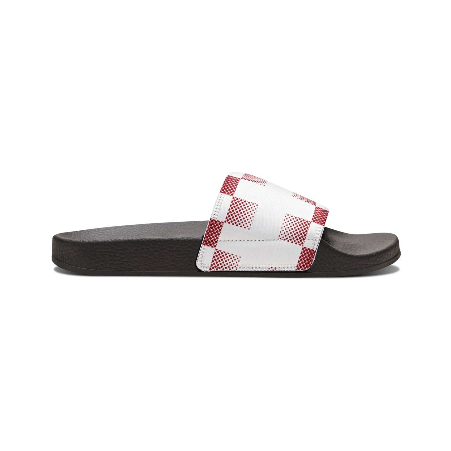Ciabatte Slide Check Red