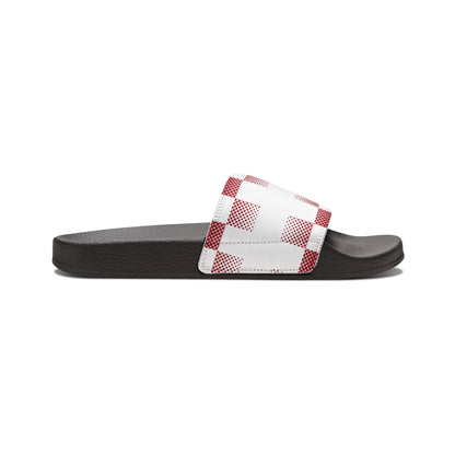 Ciabatte Slide Check Red