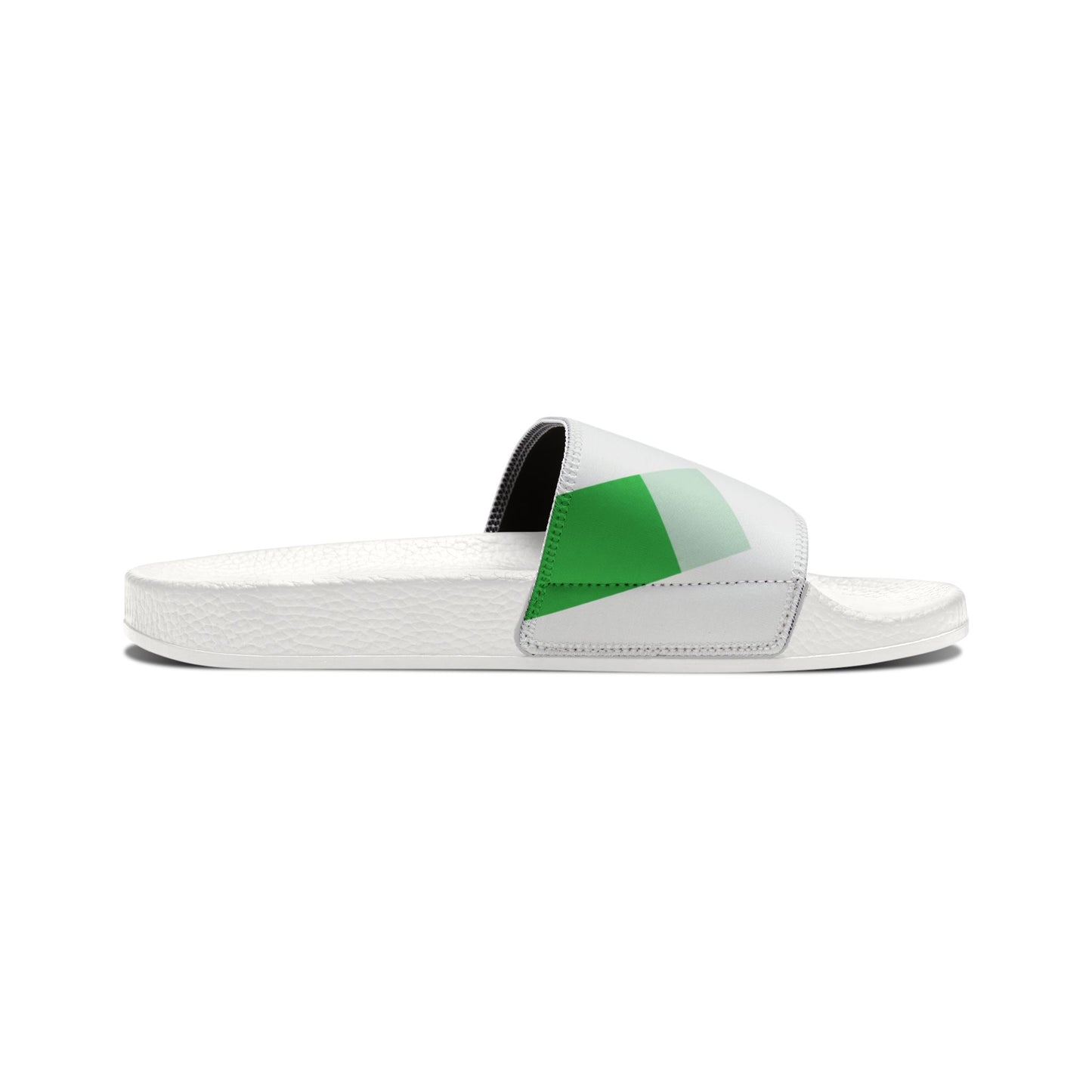 Ciabatte Bianche Dettaglio Verde