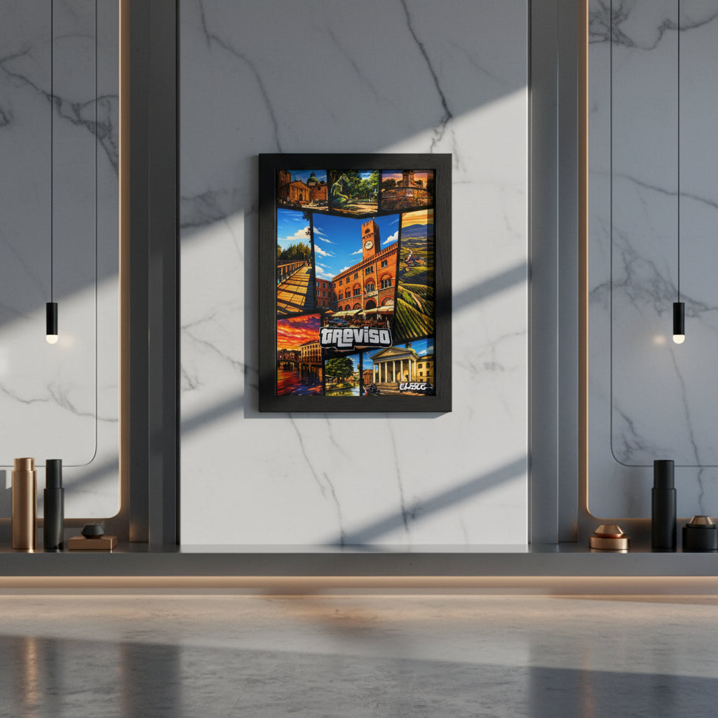 Treviso Vintage Poster GTA Style