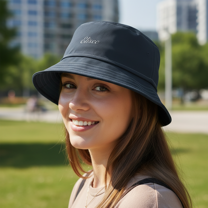 Cappello délavé Nero Blu Celeste