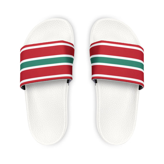 Ciabatte Slide Tricolor Stripe