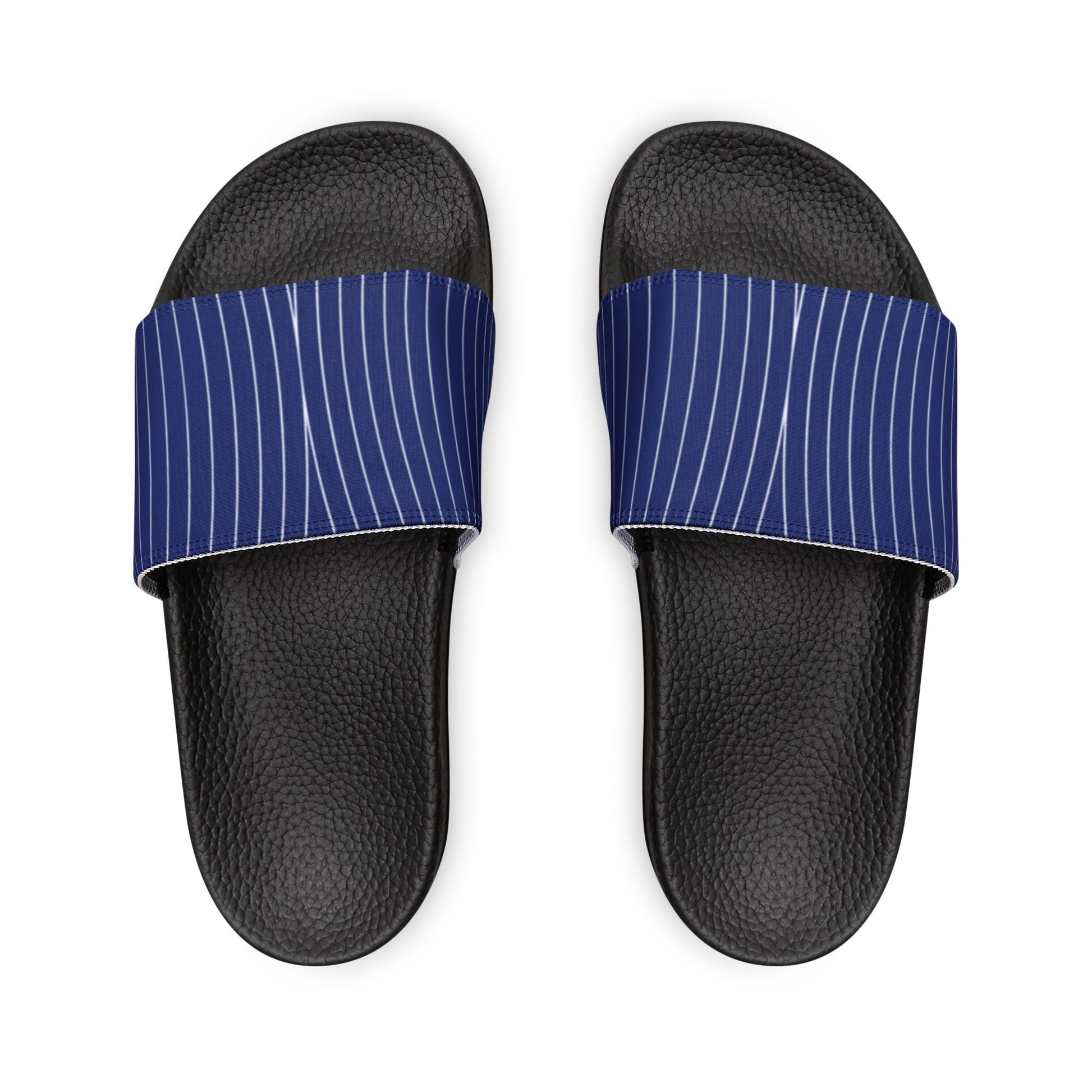 Ciabatte Slide Pinstripe Blue