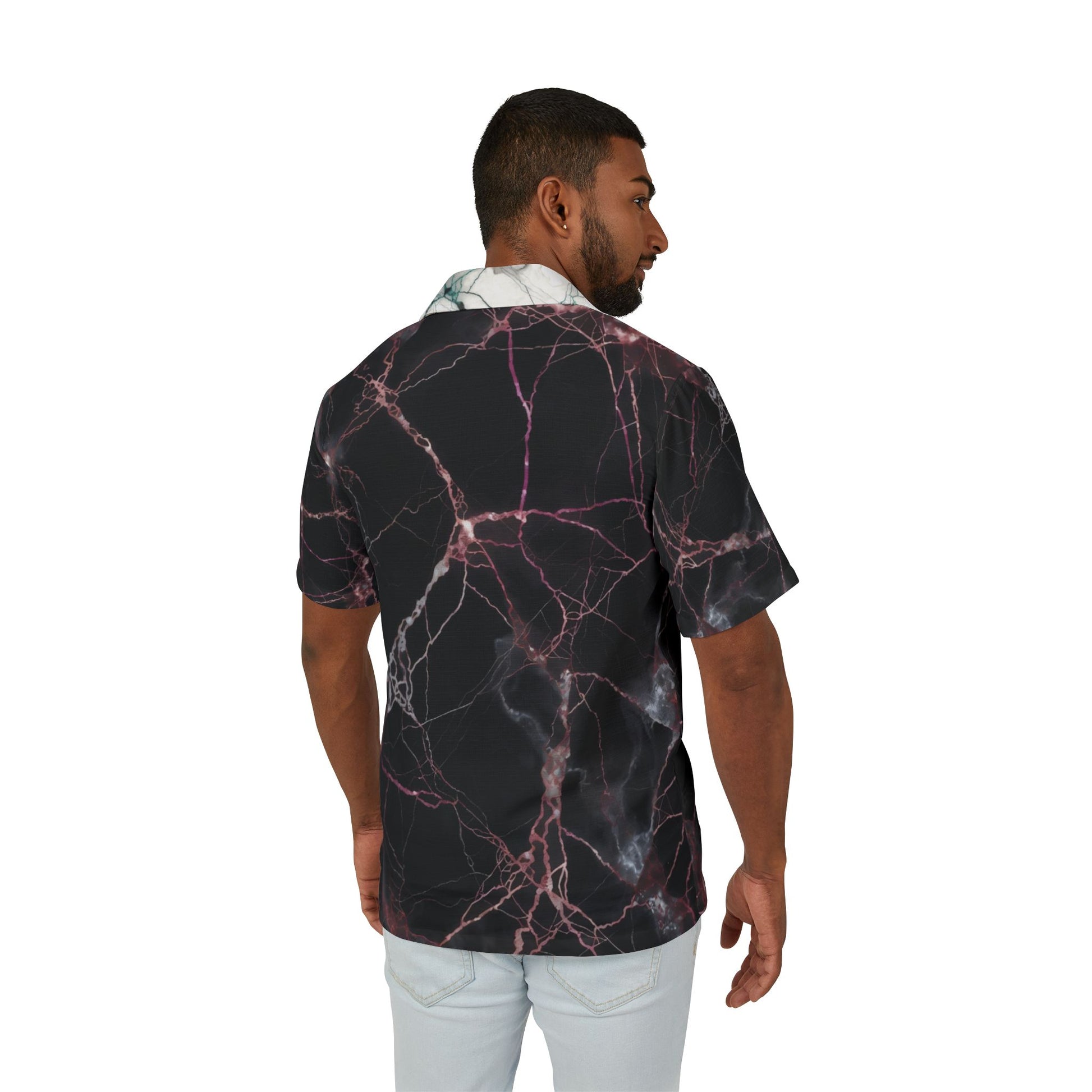 Camicia di Marmo Nero Spaccato