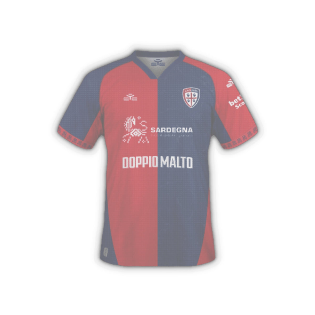 Adesivo Cagliari Home s.s. 25/26