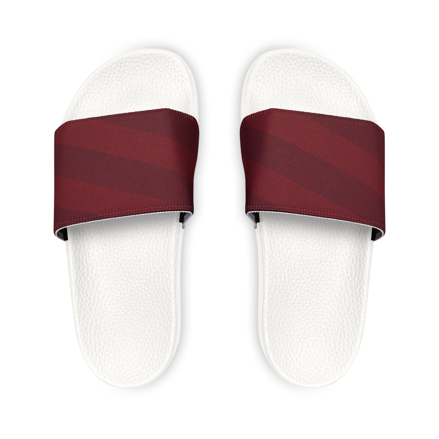 Ciabatte Slide con Fascia Bordeaux