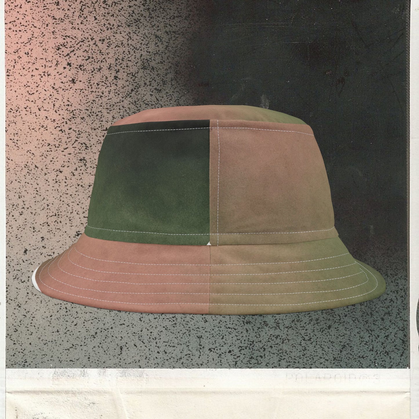 Cappello délavé Sabbia Nero