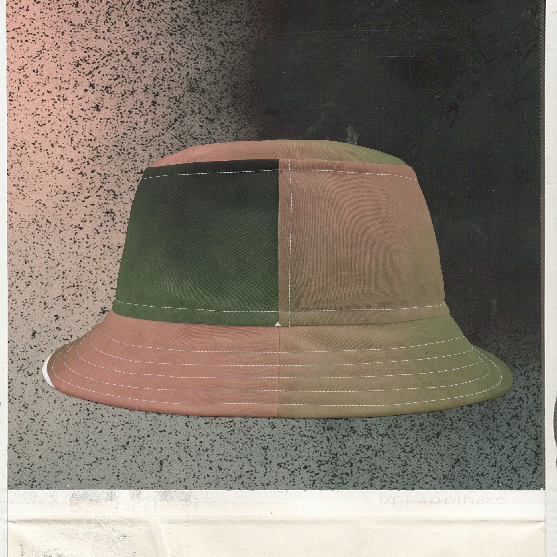Cappello délavé Sabbia Nero