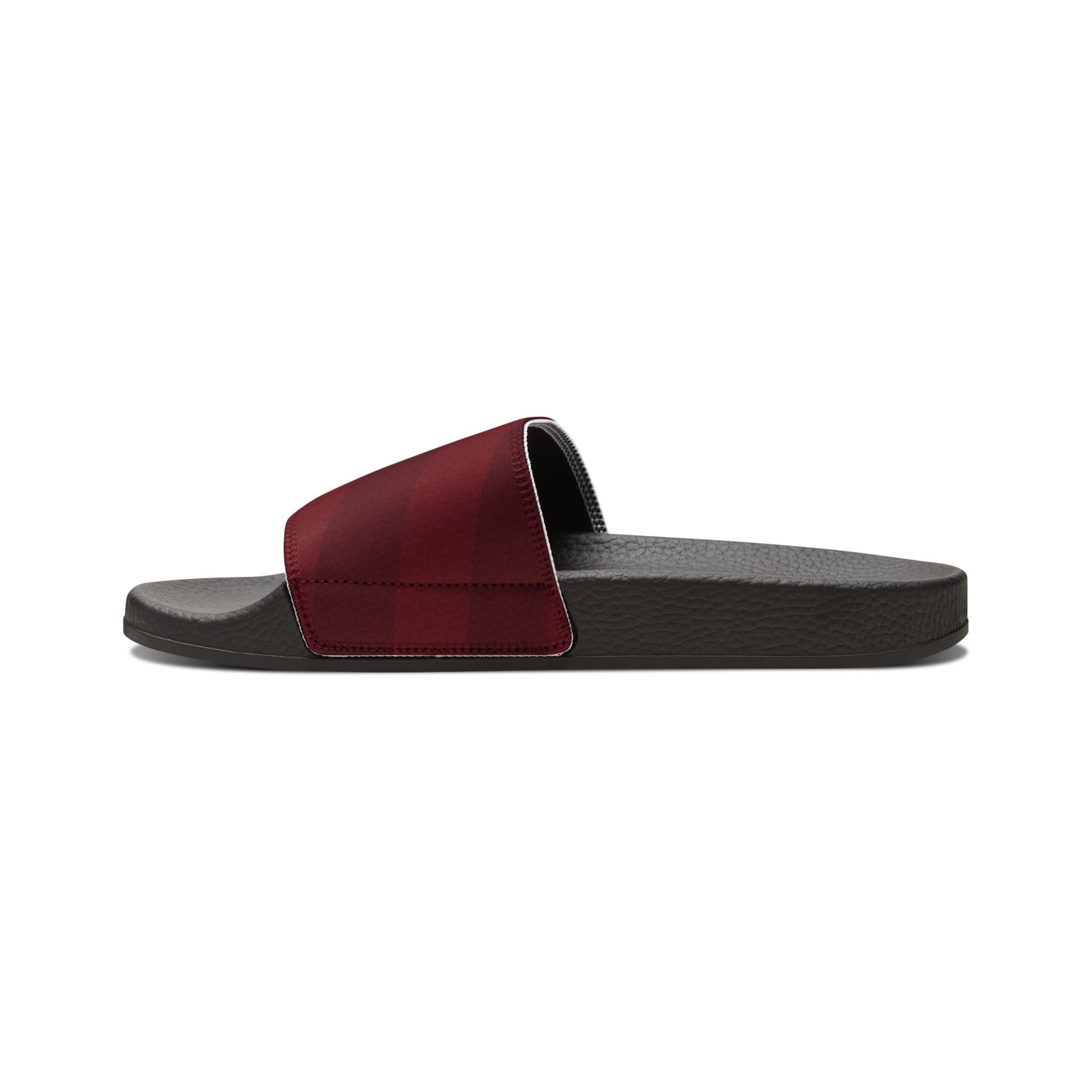 Ciabatte Slide con Fascia Bordeaux
