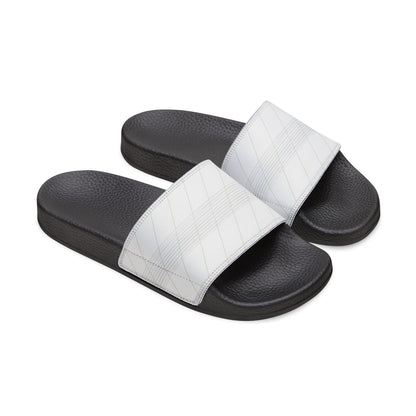 Ciabatte Slide Silver Stripe