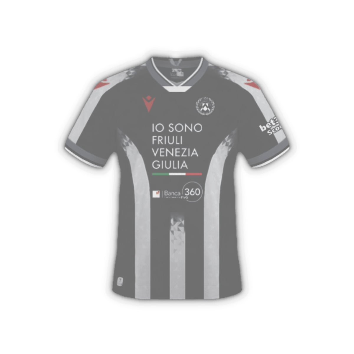 Adesivo Udinese Home s.s. 25/26