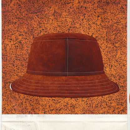 Cappello délavé Arancione