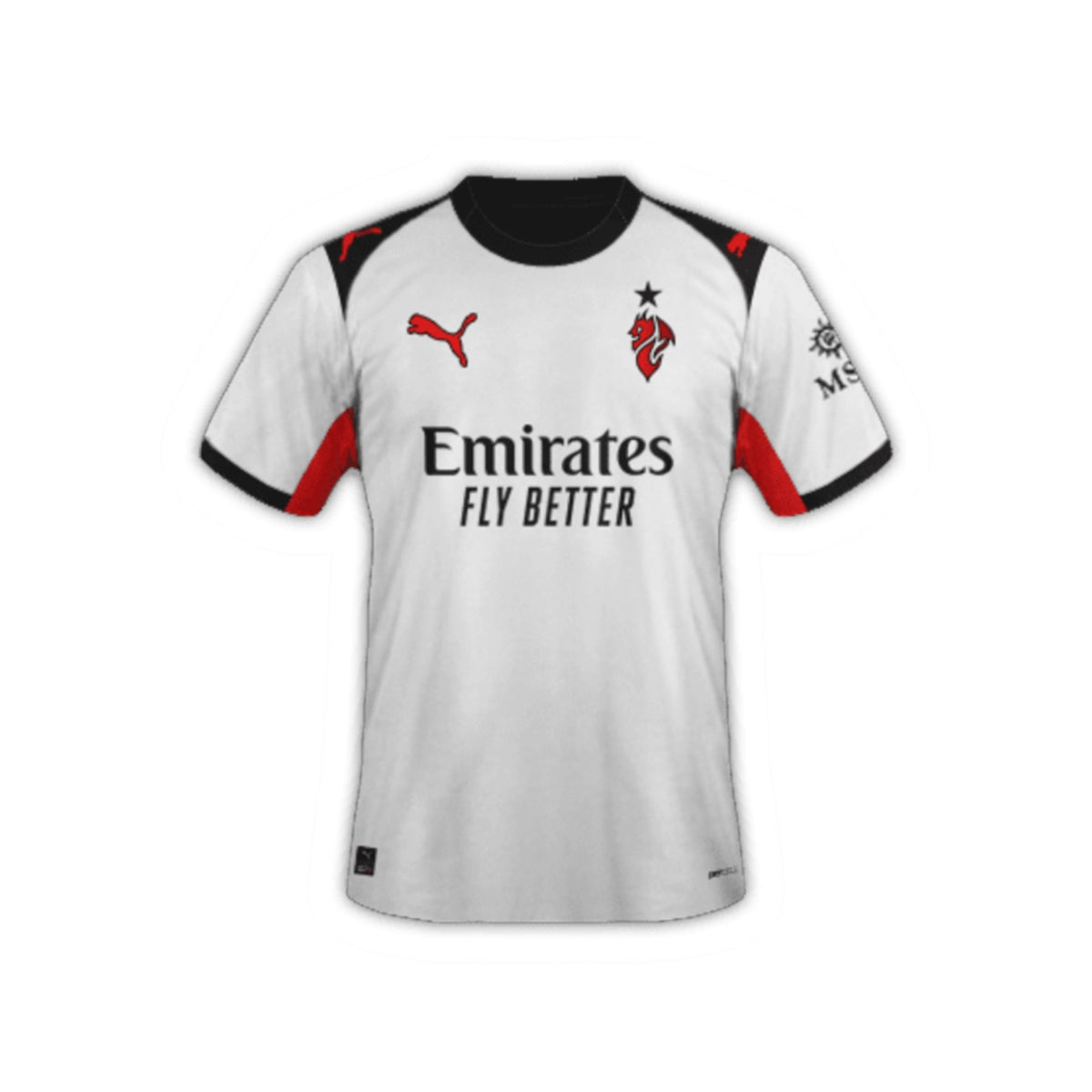 Adesivo Milan Away s.s. 25/26