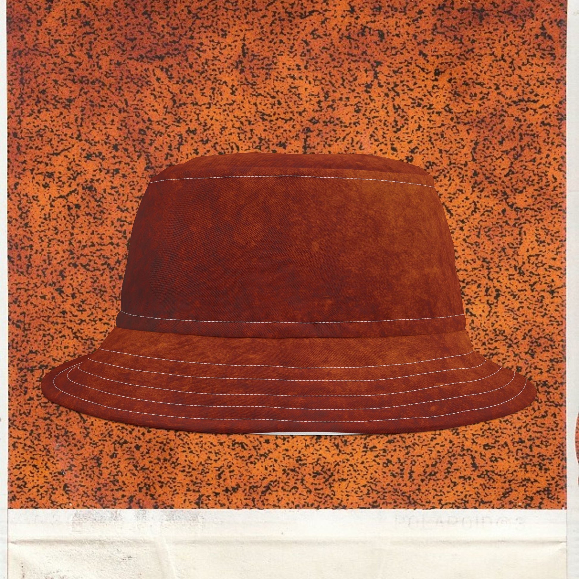 Cappello délavé Arancione