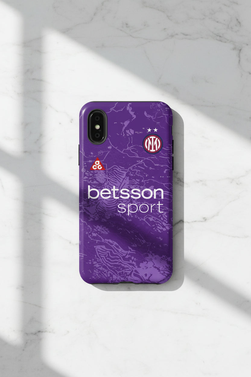 Cover Inter Goalkeeper Viola "Cortina" s.s. 25/26  per iPhone X