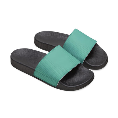 Slide Nero Verde Acqua