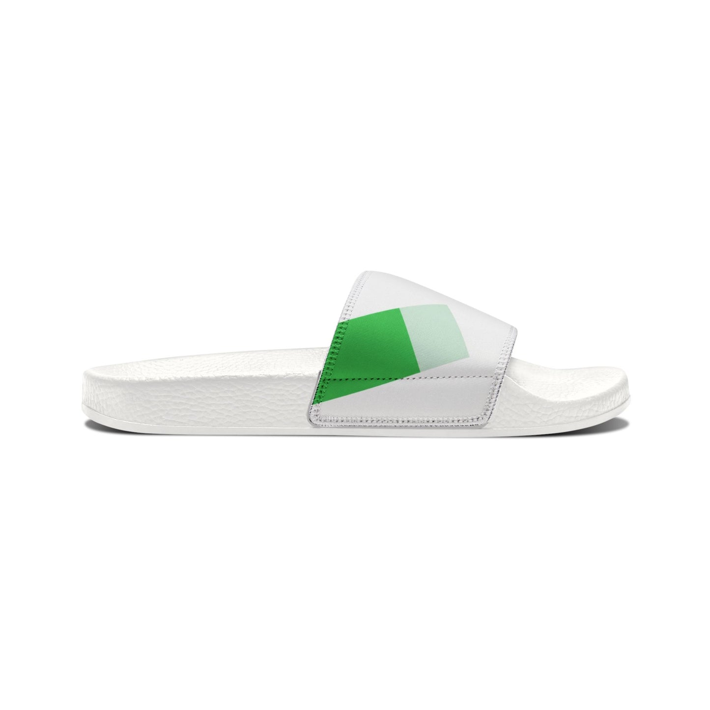 Ciabatte Bianche Dettaglio Verde