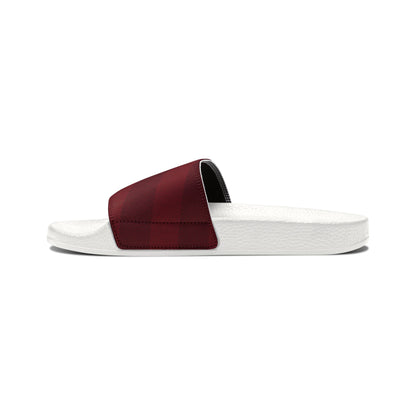 Ciabatte Slide con Fascia Bordeaux
