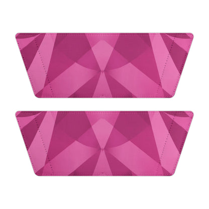 Ciabatte Estive con Motivo Geometrico Fucsia