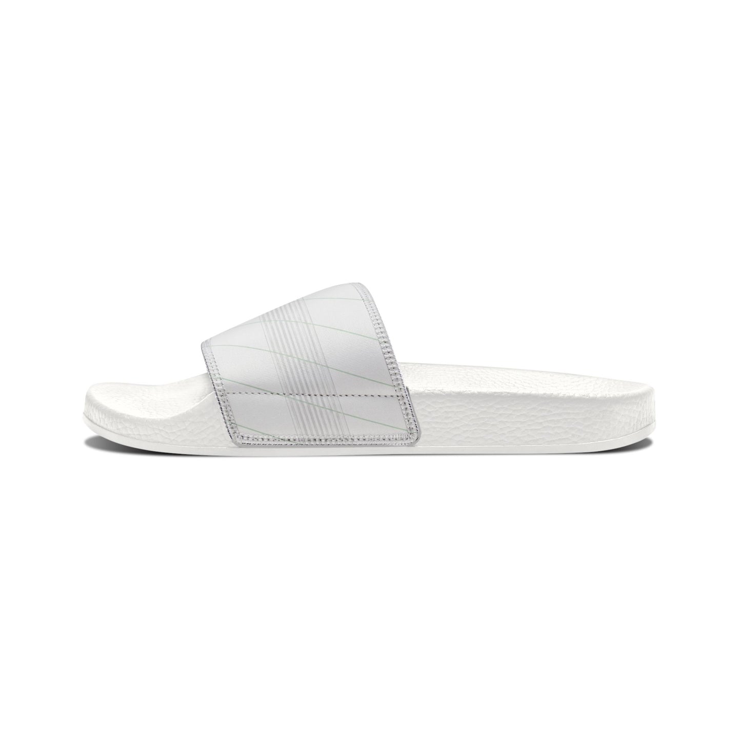 Ciabatte Slide Silver Stripe
